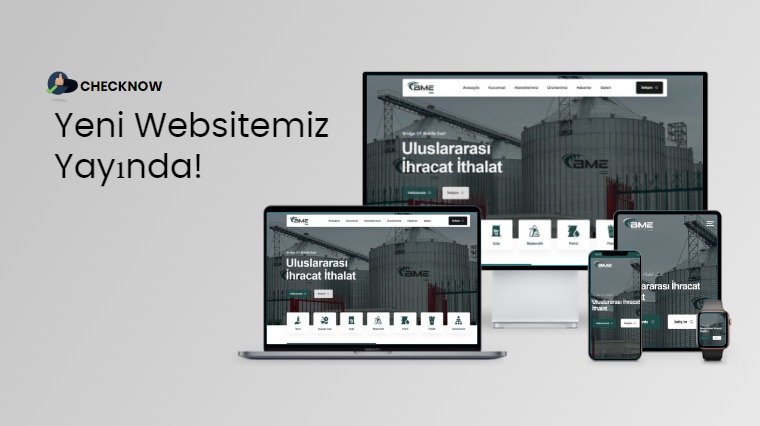 Yeni Websitemiz Yayında.